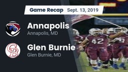 Recap: Annapolis  vs. Glen Burnie  2019