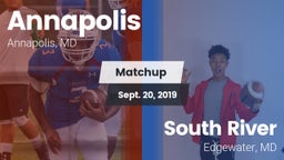 Matchup: Annapolis High vs. South River  2019