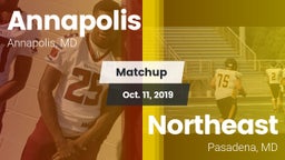 Matchup: Annapolis High vs. Northeast  2019