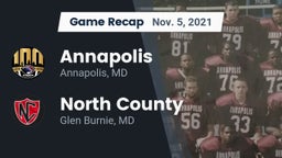 Recap: Annapolis  vs. North County  2021