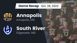 Recap: Annapolis  vs. South River  2022