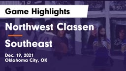 Northwest Classen  vs Southeast  Game Highlights - Dec. 19, 2021