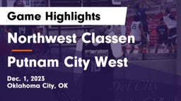 Northwest Classen  vs Putnam City West  Game Highlights - Dec. 1, 2023