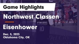 Northwest Classen  vs Eisenhower  Game Highlights - Dec. 5, 2023