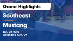 Southeast  vs Mustang  Game Highlights - Jan. 22, 2022