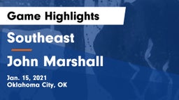 Southeast  vs John Marshall  Game Highlights - Jan. 15, 2021