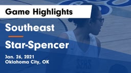 Southeast  vs Star-Spencer  Game Highlights - Jan. 26, 2021