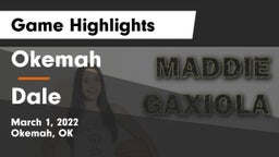 Okemah  vs Dale  Game Highlights - March 1, 2022