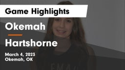 Okemah  vs Hartshorne  Game Highlights - March 4, 2023