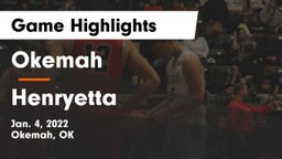 Okemah  vs Henryetta  Game Highlights - Jan. 4, 2022