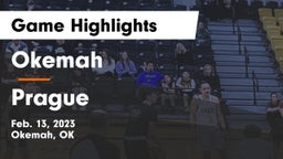 Okemah  vs Prague  Game Highlights - Feb. 13, 2023