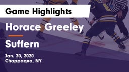 Horace Greeley  vs Suffern Game Highlights - Jan. 20, 2020