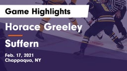Horace Greeley  vs Suffern  Game Highlights - Feb. 17, 2021