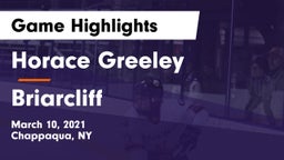 Horace Greeley  vs Briarcliff Game Highlights - March 10, 2021