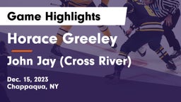 Horace Greeley  vs John Jay  (Cross River) Game Highlights - Dec. 15, 2023