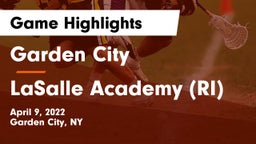 Garden City  vs LaSalle Academy (RI) Game Highlights - April 9, 2022