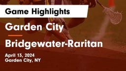 Garden City  vs Bridgewater-Raritan  Game Highlights - April 13, 2024