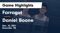 Farragut  vs Daniel Boone  Game Highlights - Dec. 10, 2021