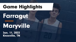 Farragut  vs Maryville  Game Highlights - Jan. 11, 2022