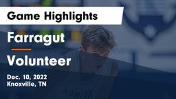Farragut  vs Volunteer  Game Highlights - Dec. 10, 2022