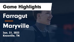 Farragut  vs Maryville  Game Highlights - Jan. 31, 2023