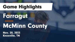 Farragut  vs McMinn County  Game Highlights - Nov. 20, 2023