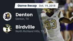 Recap: Denton  vs. Birdville  2018