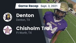Recap: Denton  vs. Chisholm Trail  2021