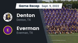 Recap: Denton  vs. Everman  2022
