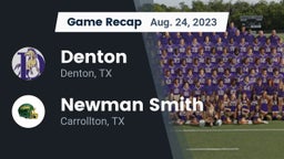 Recap: Denton  vs. Newman Smith  2023