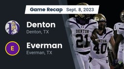 Recap: Denton  vs. Everman  2023