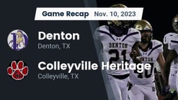 Recap: Denton  vs. Colleyville Heritage  2023