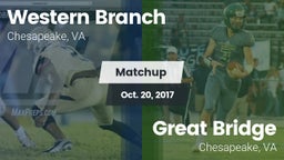 Matchup: Western Branch High vs. Great Bridge  2017