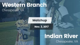 Matchup: Western Branch High vs. Indian River  2017