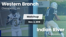 Matchup: Western Branch High vs. Indian River  2018