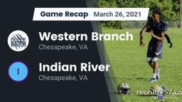 Recap: Western Branch  vs. Indian River  2021