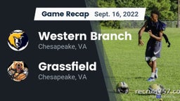 Recap: Western Branch  vs. Grassfield  2022