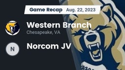 Recap: Western Branch  vs. Norcom JV  2023