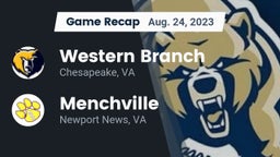 Recap: Western Branch  vs. Menchville  2023
