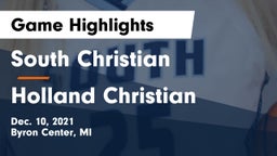 South Christian  vs Holland Christian Game Highlights - Dec. 10, 2021