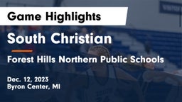 South Christian  vs Forest Hills Northern Public Schools Game Highlights - Dec. 12, 2023