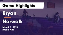 Bryan  vs Norwalk  Game Highlights - March 3, 2023