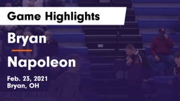 Bryan  vs Napoleon Game Highlights - Feb. 23, 2021