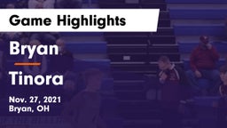 Bryan  vs Tinora  Game Highlights - Nov. 27, 2021