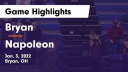 Bryan  vs Napoleon Game Highlights - Jan. 3, 2022