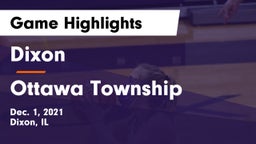 Dixon  vs Ottawa Township  Game Highlights - Dec. 1, 2021