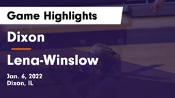Dixon  vs Lena-Winslow  Game Highlights - Jan. 6, 2022