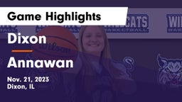 Dixon  vs Annawan  Game Highlights - Nov. 21, 2023