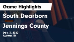 South Dearborn  vs Jennings County  Game Highlights - Dec. 3, 2020