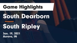 South Dearborn  vs South Ripley Game Highlights - Jan. 19, 2021